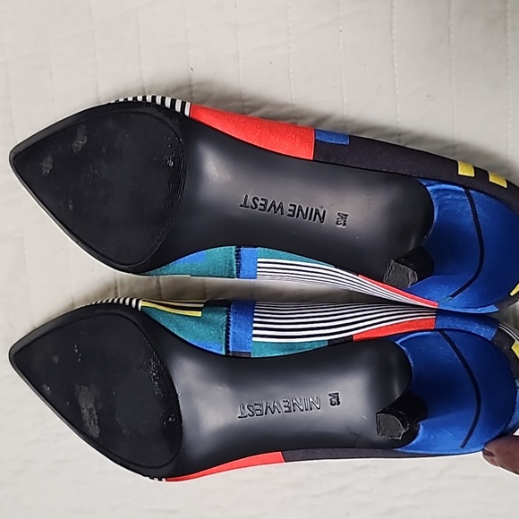 New, Nine West, Colorful Pumps, 9 - Picture 6 of 6